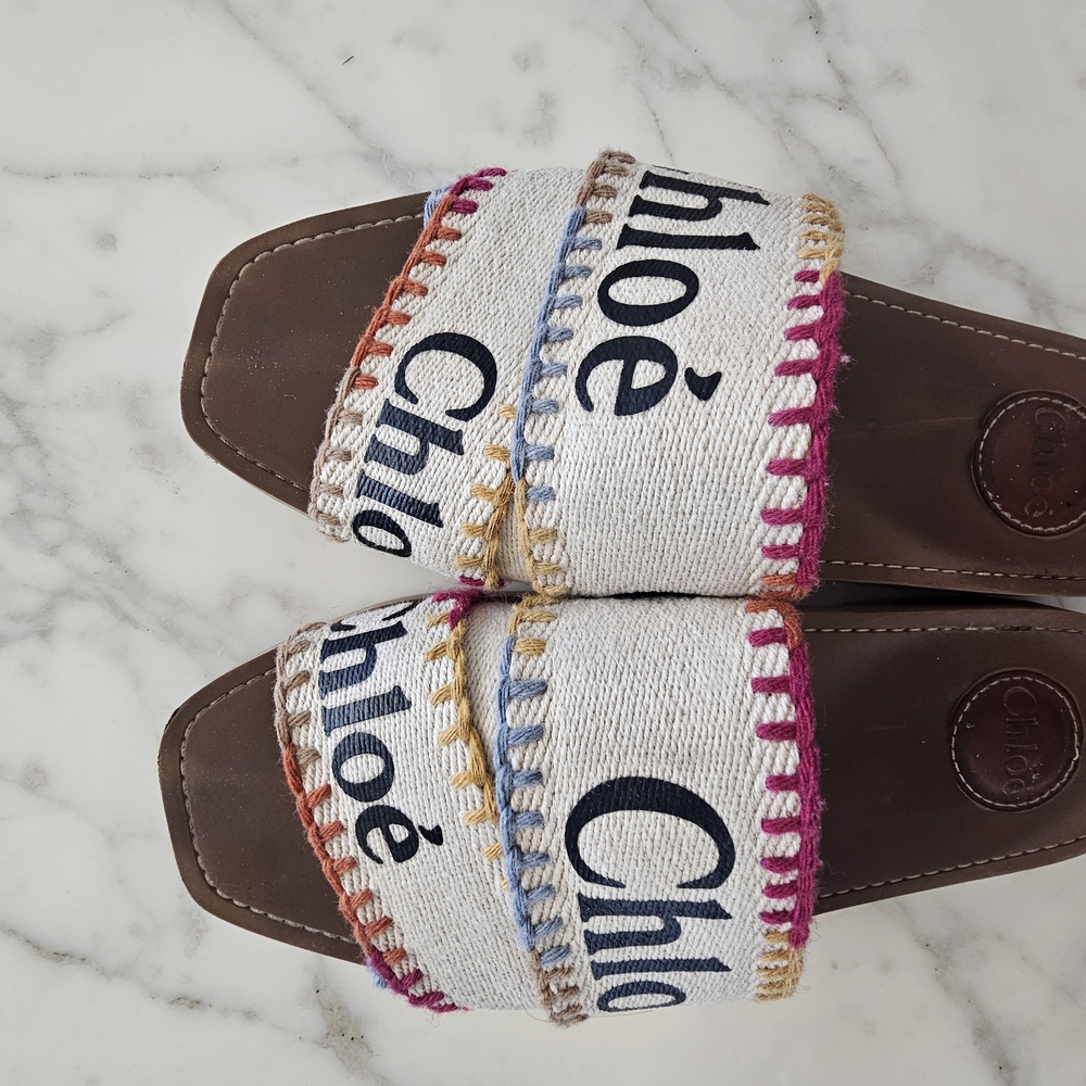 Chloe Woody Slides - Picture 11 of 16